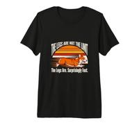 The Legs are Not The Limit Legs are Surprisingly Fast Corgi Premium T-Shirt