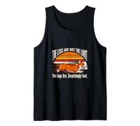 The Legs are Not The Limit Legs are Surprisingly Fast Corgi Tank Top