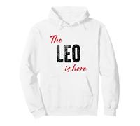 The Leo is here - Funny Astrology Pullover Hoodie