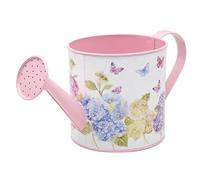 The Leonard Collection Butterfly Blossom Watering Can For Indoor & Outdoor | Beautiful Flower Planting Garden Tool | Designed By Jennifer Rose Gallery | Floral Design Metal Watering Can