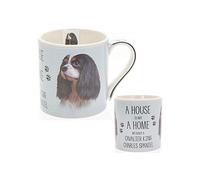 The Leonardo Collection"A House is not A Home Without a Cavalier King Charles Spaniel" Mug