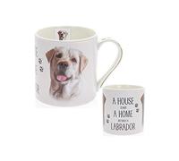 The Leonardo Collection"A House is not A Home Without a Labrador"(Golden) Mug