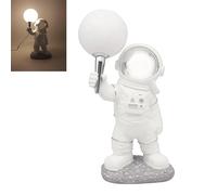 The Leonardo Collection Astronaut Lamp Led for Living Room & Bedroom | Bedside Table Lamp for Night Light | Stylish Desk Lamp for Reading & Study | Ideal LED Lighting for Camping