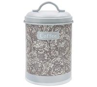 The Leonardo Collection Bachelors Button Design Coffee Metal Canister Tin