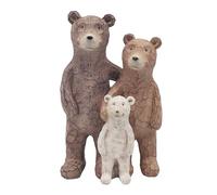 The Leonardo Collection Bear Family Figurine For Home & Office | Home Decor Ornaments Gift For Women & Men | Beautiful Figurine For Indoor & Outdoor | Living Room Decor Ornaments