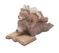 The Leonardo Collection Bears Story Time Figurine For Home & Office | Home Decor Ornaments Gift For Women & Men | Beautiful Figurine For Indoor & Outdoor | Living Room Decor Ornaments