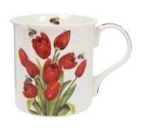 The Leonardo Collection Bee-Tanical - Tulips and Bees Fine China Mug