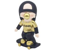 The Leonardo Collection Bubble Gum Boy Skateboard Home Decor Ornaments