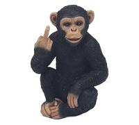 The Leonardo Collection Cheeky Monkey Figurines Statues For Home Decor | Ideal Ornaments Friendship Gifts For Women & Men | Lovely Table Centerpiece & Living Room Accessories