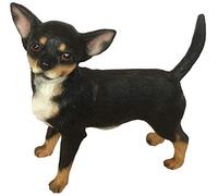 The Leonardo Collection Chihuahua Dog Ornament, Black, Tan and White, 11x6x11cm, LP41668