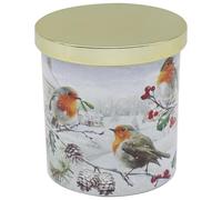 The Leonardo Collection Christmas Robins Candle for Home & Air Freshener | Long Burning Odour Eliminator for Relaxing Mood | Lovely Scented Candles Gift for Women & Men