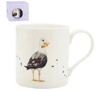 The Leonardo Collection Clemency Bunn Christmas Seagull Mug for Hot & Cold Drinks | Durable Coffee Cups for Home & Office | Comfortable & Easy-to-Hold Coffee Mugs for Beverages & Daily Use