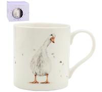 The Leonardo Collection Clemency Bunn Duck Mug for Hot & Cold Drinks | Durable Coffee Cups for Home & Office | Comfortable & Easy-to-Hold Coffee Mugs for Beverages & Daily Use