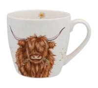 The Leonardo Collection Clemency Bunn Highland Cow Breakfast Mug 480ml