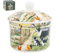 The Leonardo Collection Collie & Sheep Sugar Bowl with Lid