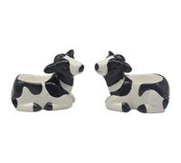 The Leonardo Collection Cow Novelty Egg Cups for Kitchen & Home | Ideal Eggs Cup for Egg Holder Storage | Durable Egg Holder for Everyday Use | Stylish Kitchen Accessory As Egg Cup