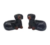 The Leonardo Collection Dachshund Novelty Egg Cups for Kitchen & Home | Ideal Eggs Cup for Egg Holder Storage | Durable Egg Holder for Everyday Use | Stylish Kitchen Accessory As Egg Cup