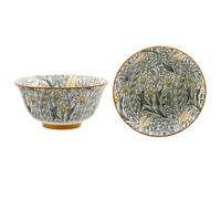 The Leonardo Collection Daffodil Bowl 12Cm Stoneware | bowl featuring a distinctive William Morris design, combining practical tableware with classic decorative styling.