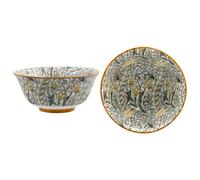 The Leonardo Collection Daffodil Bowl 15Cm Stoneware | bowl featuring a distinctive William Morris design, combining practical tableware with classic decorative styling.