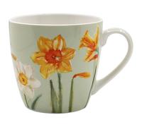 The Leonardo Collection Daffodils Breakfast Mug Jennifer Rose Gallery for Hot & Cold Drinks | Durable Coffee Cups for Home & Office | Comfortable & Easy-to-Hold Coffee Mugs for Beverages & Daily Use
