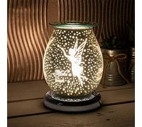 The Leonardo Collection Desire Aroma Lamp - Satin Finish - 'Make a Wish' Fairy Design