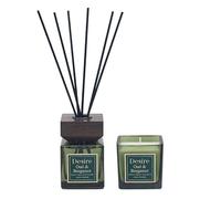 The Leonardo Collection Desire - Oud and Bergamot Candle/Diffuser Gift Set