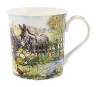 The Leonardo Collection Donkey Mug Macneil Studios, Tea and Coffee Mugs for Hot Drinks | Fine China Printed Mugs for Kitchen & Home | Reusable Ceramic Cups for Every Occasion | Gifts for Women & Men