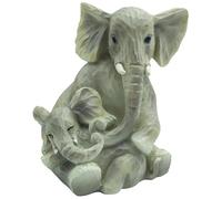 Leonardo Collection The Ellie & Family Cuddles Elephant Figurine Figurines Statues For Home Decor | Ideal Ornaments Friendship Gifts For Women & Men | Lovely Centerpiece & Living Room Accessories