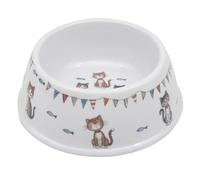 The Leonardo Collection Faithful Friends Cat Bowl By Faithful Friends Ceramic Cat Bowl | Charming Design with Faithful Friends Branding | Ideal for Cat Lovers
