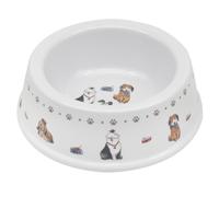 The Leonardo Collection Faithful Friends Dog Bowl | Durable Pet Feeding Bowl for Dogs & Puppies | Lovely Dog Dish for Food & Water | Easy-to-Clean Dog Feeding Bowl for Home for Pet Owners