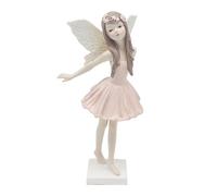 The Leonardo Collection Fantasia Fairy Pink Figurine For Home & Office | Home Decor Ornaments Gift For Women & Men | Beautiful Figurine For Indoor & Outdoor | Living Room Decor Ornaments