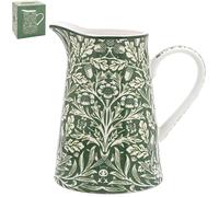 The Leonardo Collection William Morris Acorn Jug 500ml for Kitchen & Home | Beautiful Fine China Tableware for Vase Display | Decorative and Practical Cream, Milk Or Water Jug for Daily Use