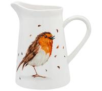 The Leonardo Collection - Fine China Jug (Robin by Clemency Bunn)