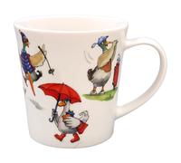 The Leonardo Collection Finola Stack Ducks Mug for Home & Kitchen | Stylish Ceramic Mugs for Tea & Coffee | Lovely Cup Set for Mens Gifts & Birthday Gifts for Women