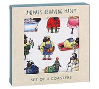The Leonardo Collection Finola Stack Sheep Coasters Set of 4 For Office Home & Kitchen | Lovely Coaster Set For Decorative Home Accessories Drinks Coasters For Tea & Coffee