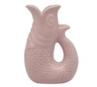 The Leonardo Collection Fish Jug Vase Pink 20cm | Ceramic or Glass for Kitchen Use | Beautiful Cream or Milk Jug for Daily Needs | Versatile Water Jug for Home
