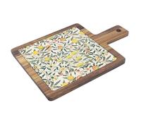 The Leonardo Collection Fruits Acacia Board by William Morris | Decorative Wooden Serving and Cutting Board | Elegant Kitchenware with Timeless Design | Perfect for Food Prep, Display, and Gifting