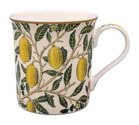 The Leonardo Collection Fruits Mug William Morris, Tea and Coffee Mugs for Hot Drinks | Fine China Printed Mugs for Kitchen & Home | Reusable Ceramic Cups for Every Occasion | Gifts for Women & Men