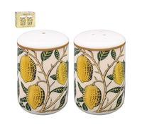 The Leonardo Collection Fruits Salt & Pepper by William Morris | Elegant Ceramic Salt and Pepper Shakers with Iconic Fruits Design | Perfect for Dining Table or Kitchen Display
