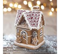The Leonardo Collection Gingerbread LED House for Home & Living Room | Lovely Led Lights for Home Decor & Night Light | Ideal Led Lights for Bedroom & Table | Durable for Daily Use
