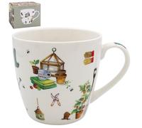 The Leonardo Collection Green Fingers Breakfast Mug for Home & Kitchen | Newly Designed Mugs for Tea & Coffee | Lovely Cup for Mens Gifts & Birthday Gifts for Women