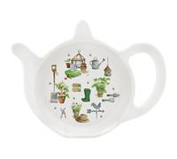 The Leonardo Collection Green Fingers Gardening Design - Melamine Teabag Tidy