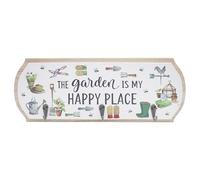 The Leonardo Collection Green Fingers Plaque with Hook For Home Decor & Gift | Wooden and Acrylic Plaques For Home and Office | Ideal Signs & Plaque Birthday Gifts For Women & Men
