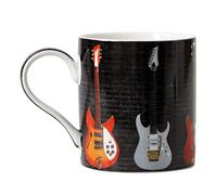The Leonardo Collection Guitar Mug for Home & Kitchen | Newly Designed Mugs for Tea & Coffee | Lovely Cup for Mens Gifts & Birthday Gifts for Women, White