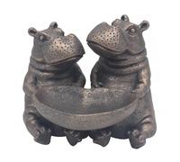 The Leonardo Collection Happy Hippo Twin Home Decor Figurine