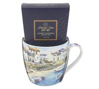 The Leonardo Collection Harbour Town Coffee Gift Set with Mug 480ml