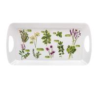 The Leonardo Collection Herb Garden Tray Medium Jennifer Rose Gallery For Kitchen & Home | Non Slip Serving Tray For Food | Serving Platter For Lunch & Dinner | Plastic Trays For Tea & Serving Dishes