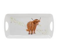 The Leonardo Collection Highland Cow Clemency Bunn Highland Cow Tray Medium