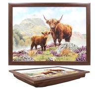 The Leonardo Collection Highland Cow Macneil Studios Food Serving Laptray