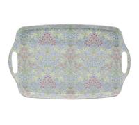 The Leonardo Collection Hyacinth Tray Large Melamine Tableware | Large Hyacinth tray made from melamine, featuring a decorative William Morris inspired design for everyday serving.